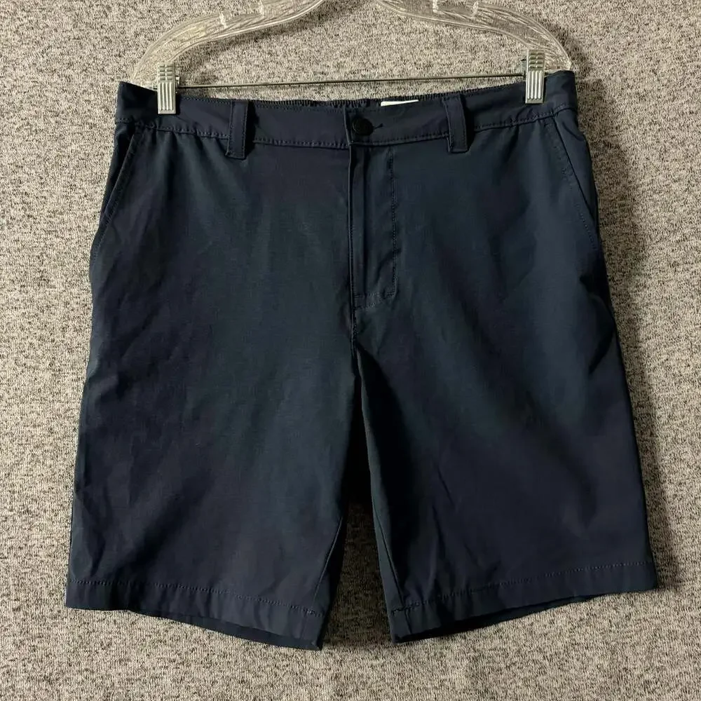 Banana Republic Men's Size 34 Blue Polyester Chino Shorts